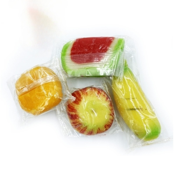 هريسة لوز بشكل الفواكه